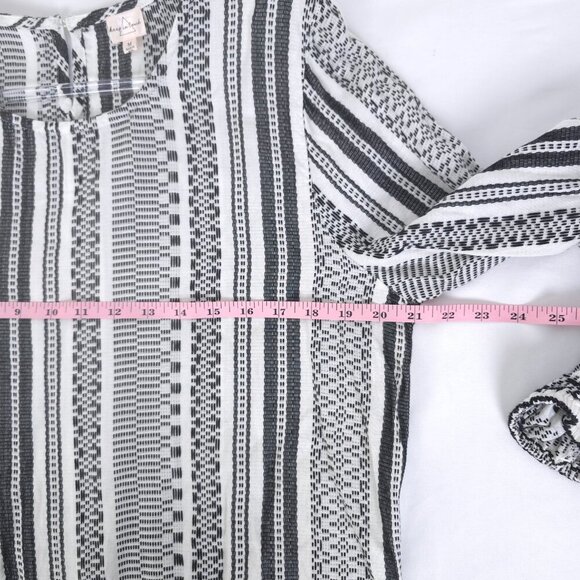 Keep In Touch blouse Embroidered tie waist blouse M - Picture 5 of 9